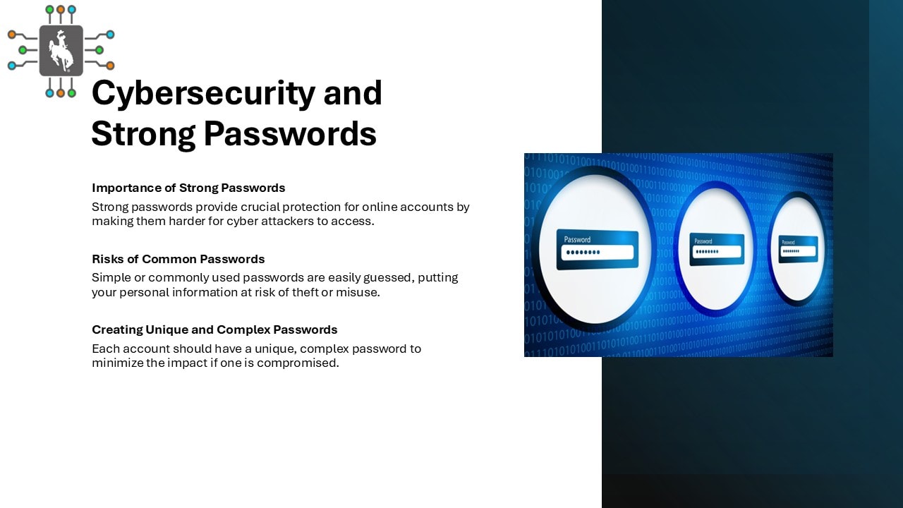 Cybersecurity and strong passwords guide